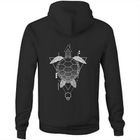 AS Colour Stencil - Pocket Hoodie Turtle