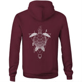 AS Colour Stencil - Pocket Hoodie Turtle