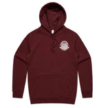 Unisex burgundy Giraffe Hoodie