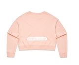 Women's Pink Crop Crew