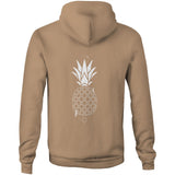 AS Colour Stencil - Pocket Hoodie Sweatshirt Pineapple