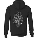 AS Colour Stencil - Pocket Hoodie Sweatshirt Lion