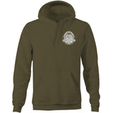 AS Colour Stencil - Pocket Hoodie Sweatshirt Lion